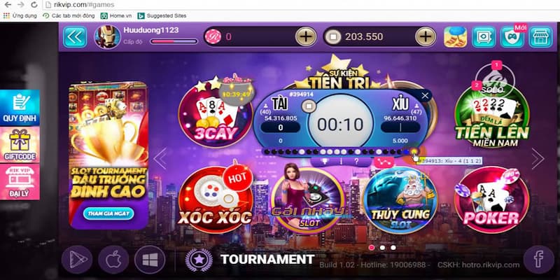 Rikvip Hệ thống game bài và giải trí khác tại Rikvip