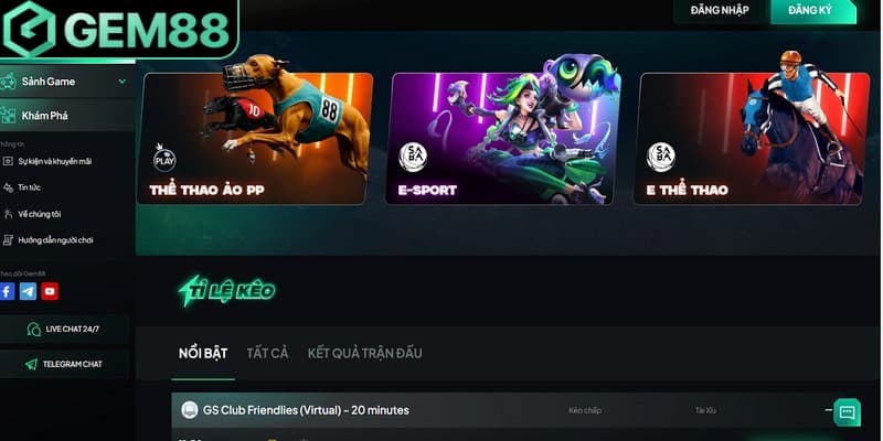 Gem88 Tỉ lệ bóng đá tại Gem88 có gì nổi bật?